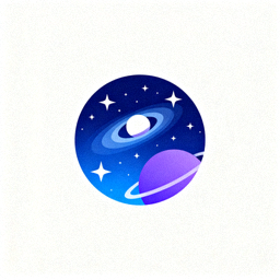 星空平台官方标志蓝色圆形图标
